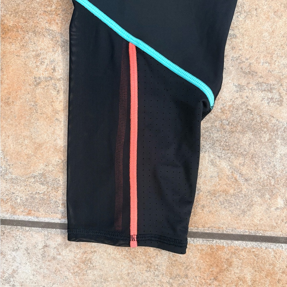 Love & Sports Black Leggings Size Large Full Length Activewear Pants - Picture 9 of 10